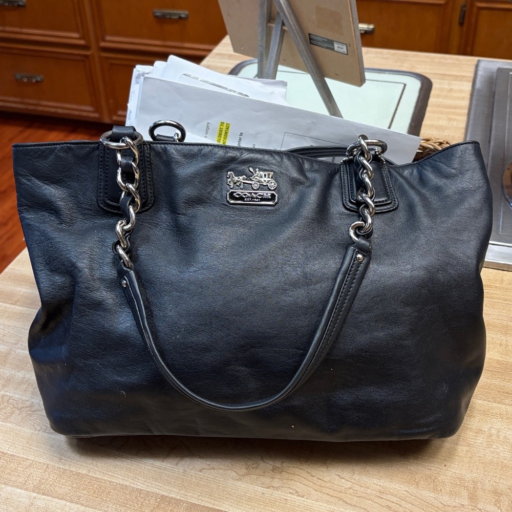 Coach Leather Madison Bag